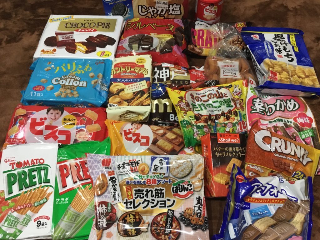 日本のお菓子