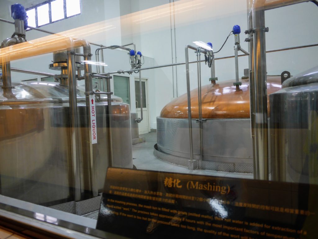 カバラン醸造所の糖化工程