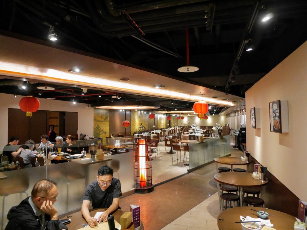 府城晶華の店内の様子