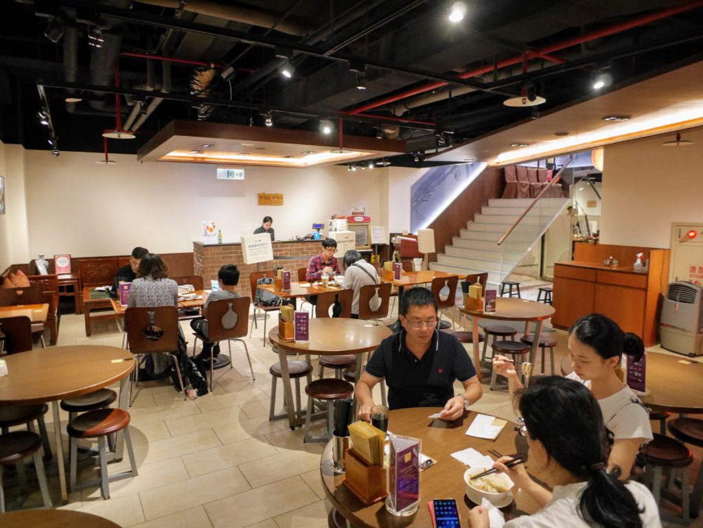 府城晶華の店内の様子